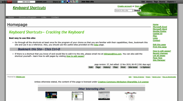 keyboardshortcuts.wikidot.com