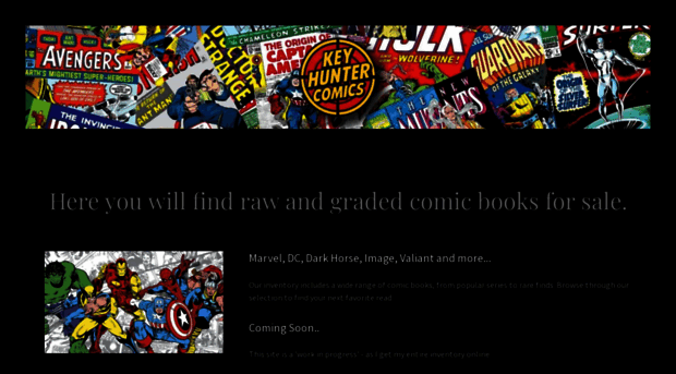 keyhuntercomicbooks.com