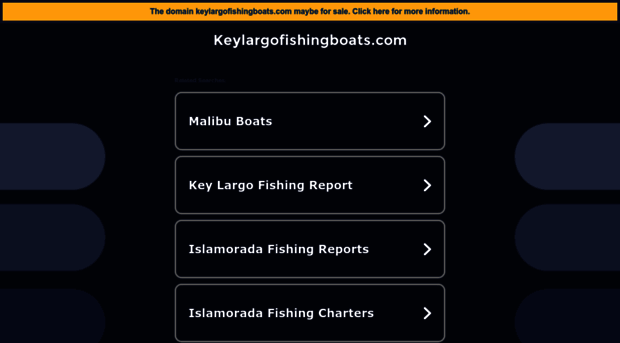 keylargofishingboats.com