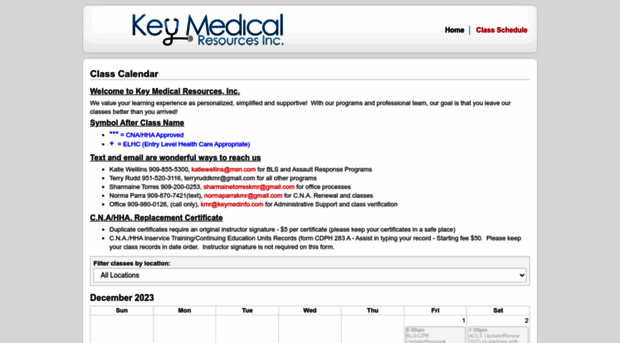 keymedinfo.enrollware.com