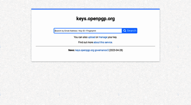 keys.openpgp.org