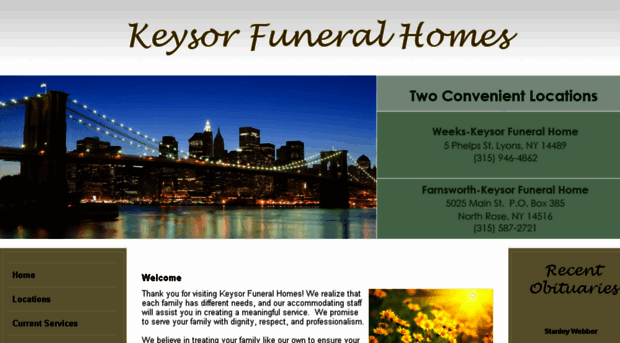 keysorfuneralhomes.com