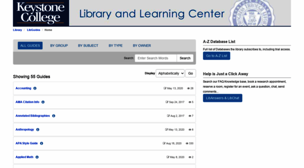 keystone.libguides.com