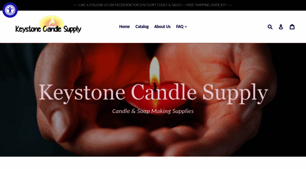 keystonecandlesupplies.com