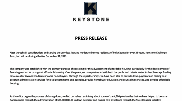 keystonechallenge.org