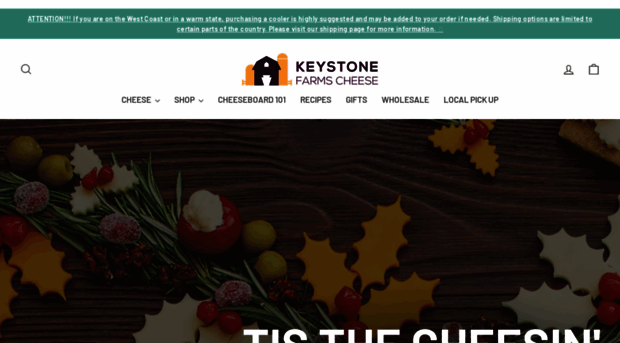 keystonefarmscheese.com