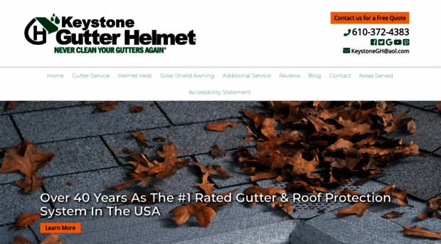 keystonegutterhelmet.com