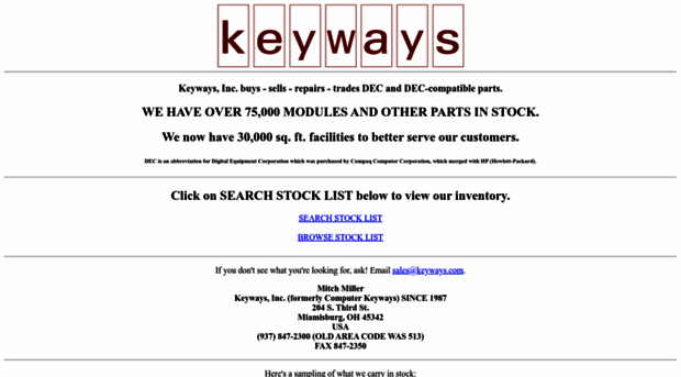 keyways.com