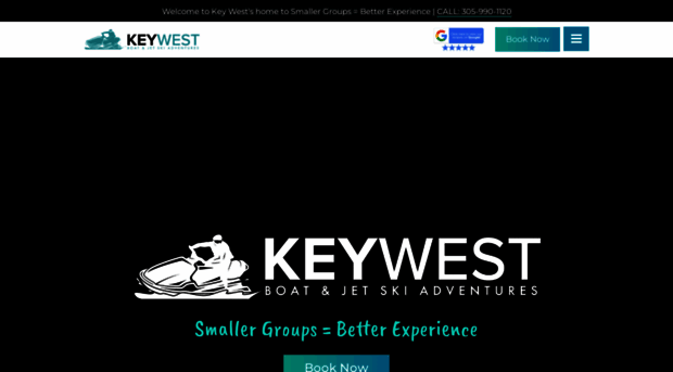 keywestboatandjetskiadventures.com