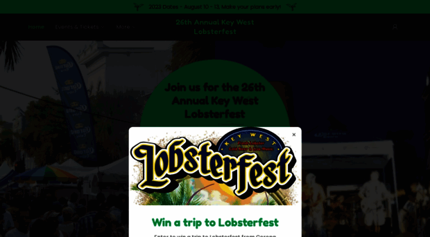 keywestlobsterfest.com