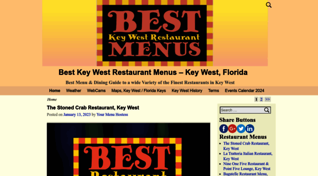 keywestrestaurantmenu.com