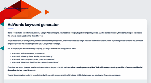 keywordgenerator.io
