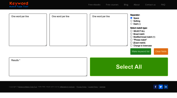 keywordmatchtypetool.com
