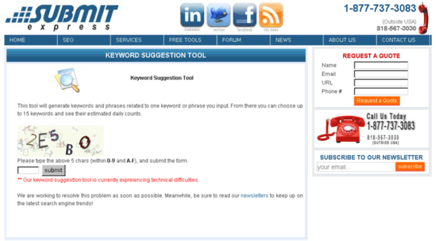 keywords.submitexpress.com