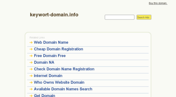 keywort-domain.info