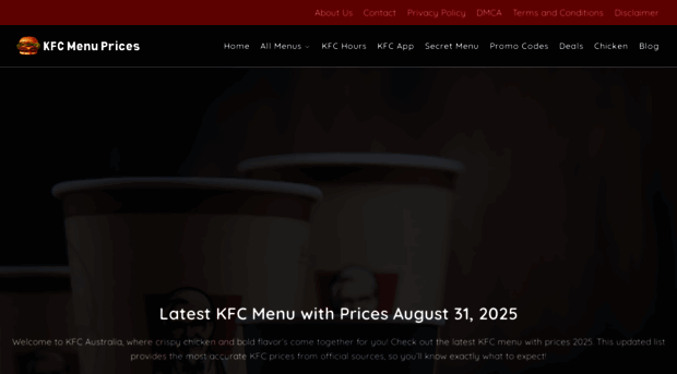 kfcmenuprice.au