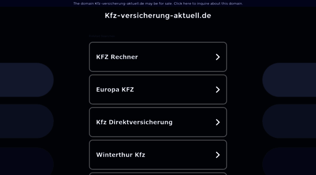 kfz-versicherung-aktuell.de