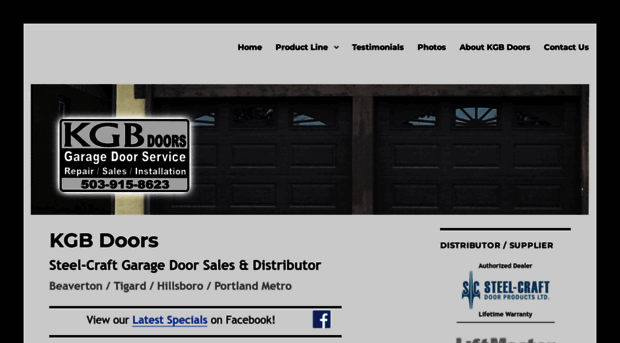 kgbdoors.com