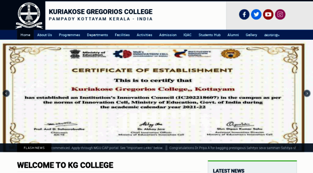 kgcollege.ac.in