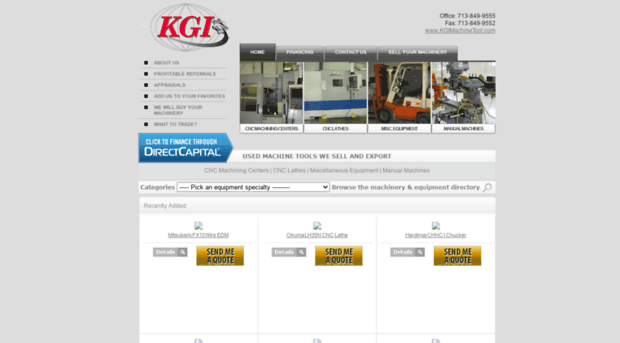 kgimachinetool.com