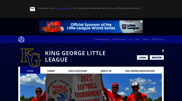 kglittleleague.org