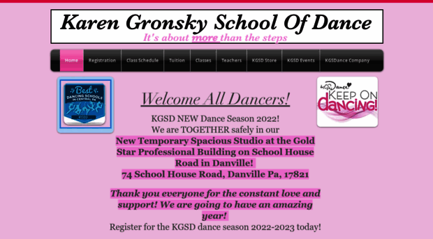 kgsdance.com