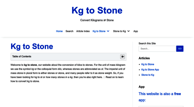 kgtostone.com