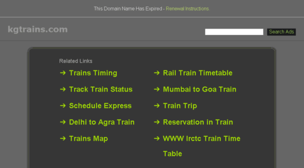 kgtrains.com