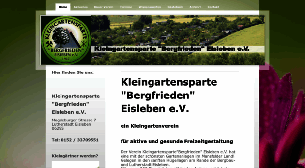 kgv-bergfrieden.net