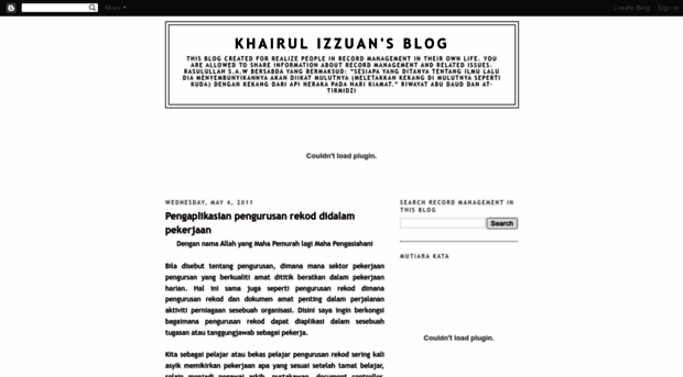 khairulizzuansblog.blogspot.com