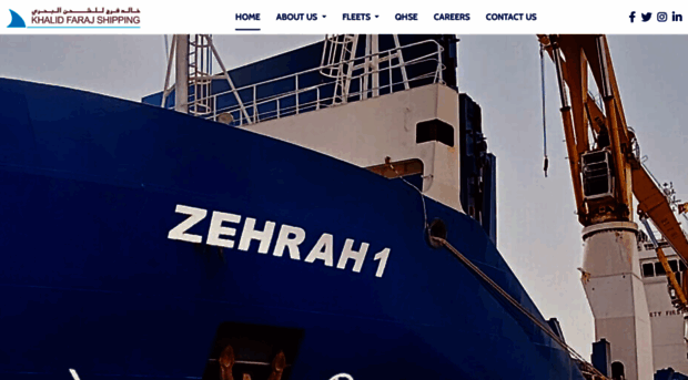 khalidfarajshipping.com