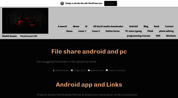 khalidhusain786.data.blog