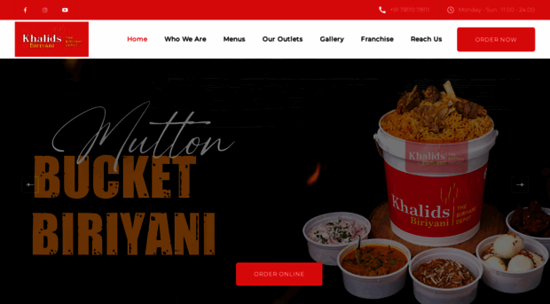 khalidsbiriyani.com