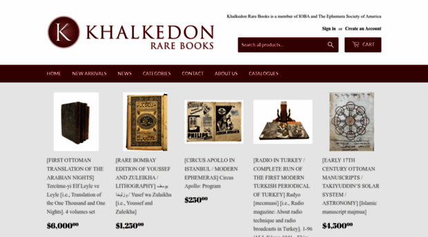 khalkedonrarebooks.com