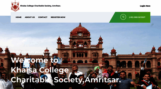 khalsaonlineadmission.com