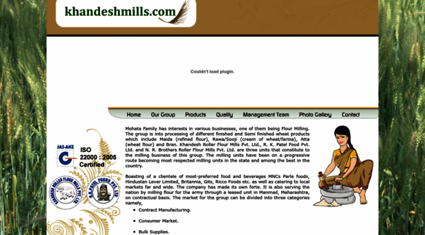 khandeshmills.com