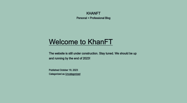 khanft.com