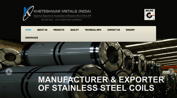 kheteshwarmetals.com