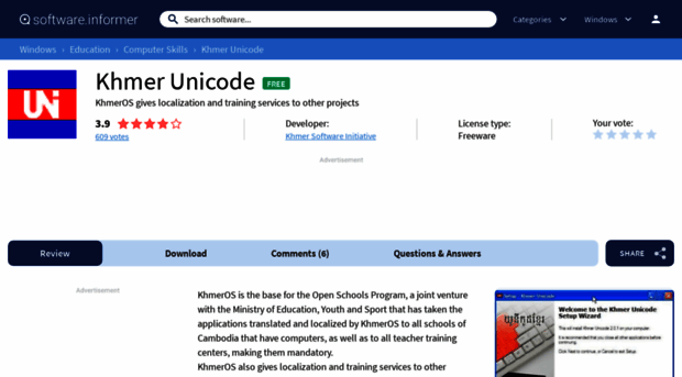 khmer-unicode.software.informer.com