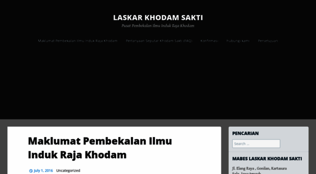 khodamsakti.com