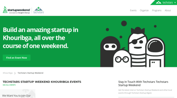 khouribga.startupweekend.org