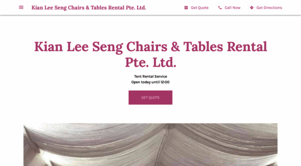 kian-lee-seng-chairs-tables-rental-pte-ltd.business.site