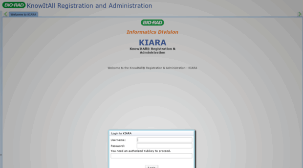 kiarasql.informatics.bio-rad.com