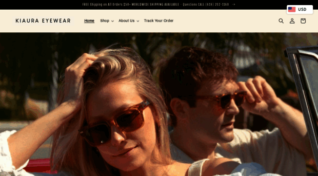 kiauraeyewear.com