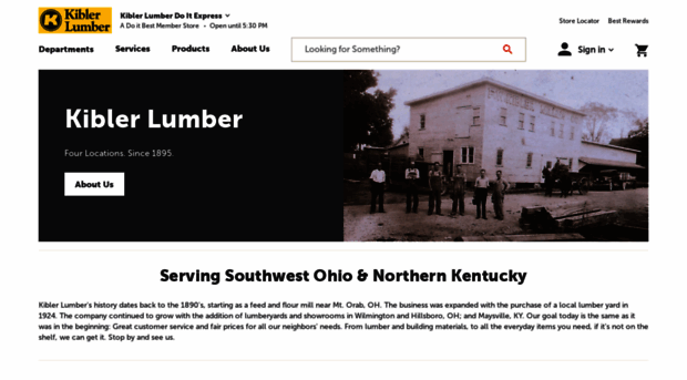 kiblerlumber.com