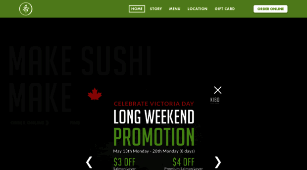 kibosushi.com