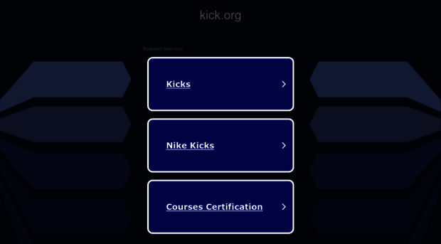 kick.org