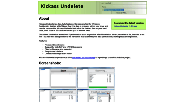 kickassundelete.sourceforge.net