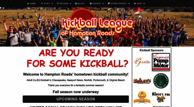 kickballhamptonroads.com