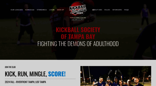 kickballsociety.com